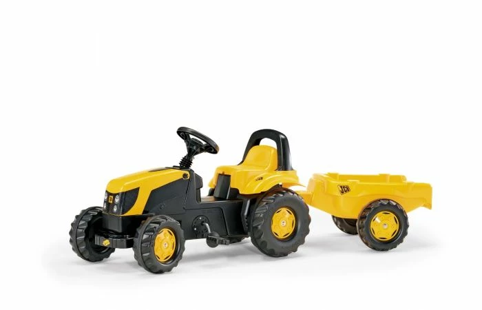 Rolly Toys RollyKid Traptractor JCB Met Aanhanger 3 Rolly Toys RollyKid Traptractor JCB Met Aanhanger