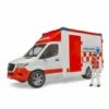 Bruder 2676 Mercedes Sprinter Ambulance Met Ambulancebroeder -OUTDOOR SPEELGOED Winkel 01638738 001
