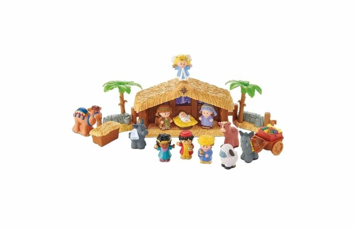 Fisher Price Little People Kerstal 4 Fisher Price Little People Kerstal - Afbeelding 2