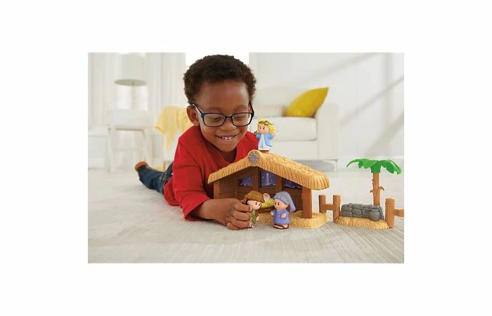 Fisher Price Little People Kerstal 6 Fisher Price Little People Kerstal - Afbeelding 4