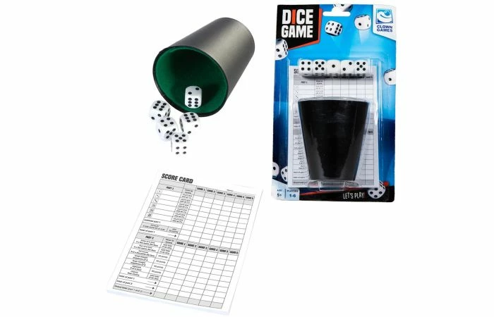 Dobbelset + Scoreblok 3 Dobbelset + Scoreblok