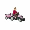 Falk Traptractor Princess Trac Roze Met Aanhanger 2 Falk Traptractor Princess Trac Roze Met Aanhanger -OUTDOOR SPEELGOED Winkel 0709205 010