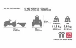 Falk Claas Tractor Set 3+ -OUTDOOR SPEELGOED Winkel 0709303 100 1