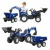 Falk New Holland T8 Traptactor Met Lader En Aanhanger -OUTDOOR SPEELGOED Winkel 0709318 010