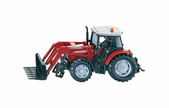 Siku 3653 Massey Ferguson Met Voorlader 4 Siku 3653 Massey Ferguson Met Voorlader - Afbeelding 2