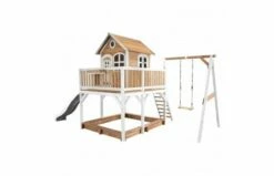 Axi Speelhuis Liam Met Enkele Schommel (bruin/wit) -OUTDOOR SPEELGOED Winkel 0b6ef9e52c133b6286b370ef3e54ade5545be60ca5f90ee1ff63256589c0bb3f