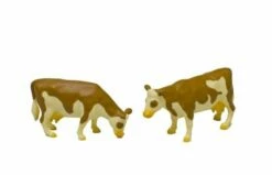 KIDS GLOBE FARMING Koeien Gevlekt Staand 2 St. 1:32