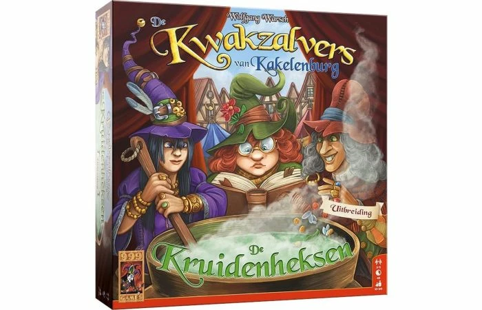 999 Games De Kwakzalvers Van Kakelenburg: De Kruidenheksen Uitbreiding 3 999 Games De Kwakzalvers Van Kakelenburg: De Kruidenheksen Uitbreiding