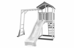 Axi Beach Tower Met Klimrek (grijs/wit) -OUTDOOR SPEELGOED Winkel 1146db5c44edcd588b0e592109af0c0503ef5747e886d23737a158d9b4909545