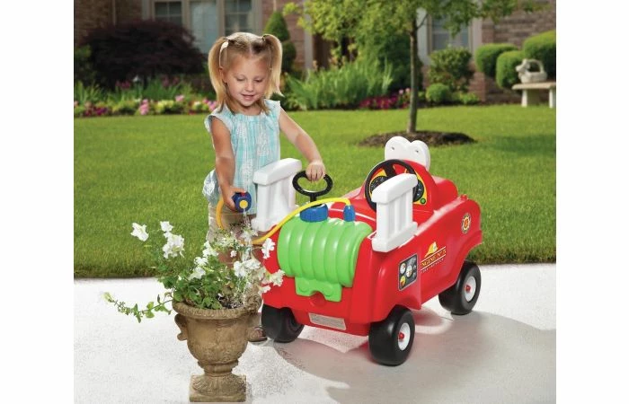 Little Tikes Cozy Coupe Brandweer Truck Loopauto 6 Little Tikes Cozy Coupe Brandweer Truck Loopauto - Afbeelding 4