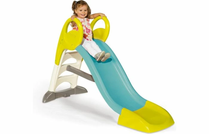 Smoby Gm Glijbaan Blauw 3 Smoby Gm Glijbaan Blauw