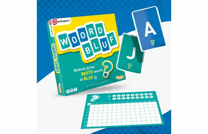 Just Games Woord Bluf Woordspel 4 Just Games Woord Bluf Woordspel - Afbeelding 2
