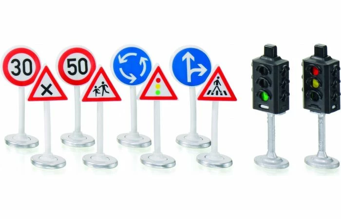Siku 5597 Set Verkeersborden En -lichten 5 Siku 5597 Set Verkeersborden En -lichten - Afbeelding 3