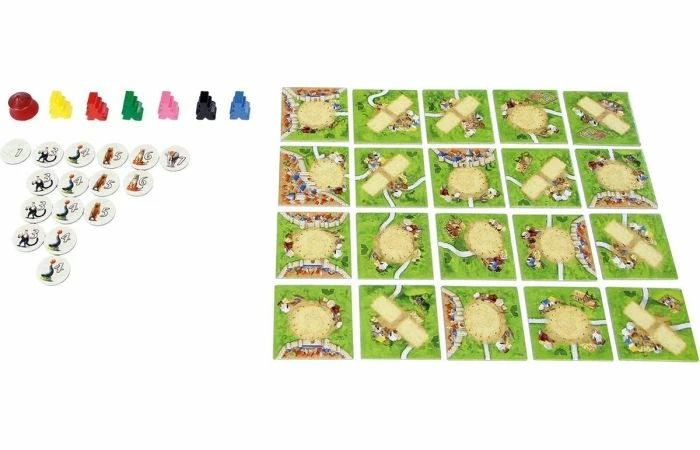999 Games Carcassonne Het Circus Uitbreiding 6 999 Games Carcassonne Het Circus Uitbreiding - Afbeelding 4