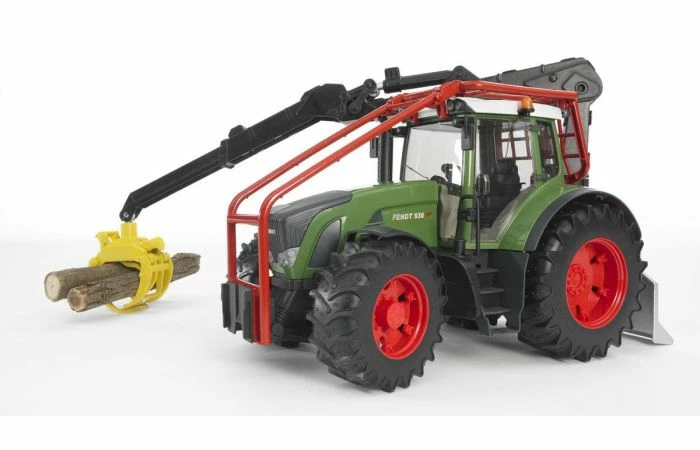 Bruder 3042 Fendt 936 Vario Hout Industrie Tractor 4 Bruder 3042 Fendt 936 Vario Hout Industrie Tractor - Afbeelding 2