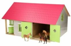 Kids Globe 334874 Paardenstal Met 2 Boxen -OUTDOOR SPEELGOED Winkel 1200x710 1