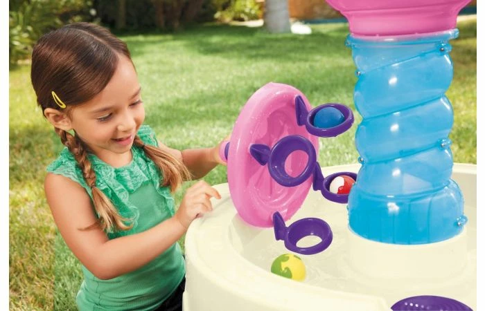 Little Tikes Spiral Watertafel Roze 6 Little Tikes Spiral Watertafel Roze - Afbeelding 4