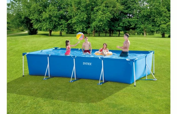 Intex Metal Frame Zwembad - Opzetzwembad - 450 X 220 X 84 Cm 4 Intex Metal Frame Zwembad - Opzetzwembad - 450 X 220 X 84 Cm - Afbeelding 2