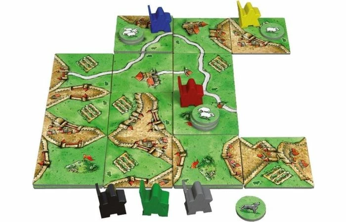 999 Games Carcassonne Schapen & Heuvels Uitbreiding 4 999 Games Carcassonne Schapen & Heuvels Uitbreiding - Afbeelding 2