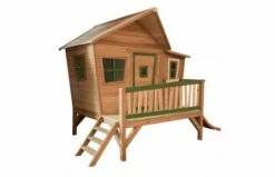 Axi Emma Speelhuis Bruin/groen - Rode Glijbaan 10 Axi Emma Speelhuis Bruin/groen - Rode Glijbaan -OUTDOOR SPEELGOED Winkel 13 2 5