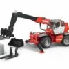 Bruder 2129 Manitou MRT 215 Met Accessoires