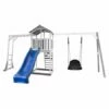 Axi Beach Tower Met Klimrek En Roxy Nestschommel (grijs/wit) -OUTDOOR SPEELGOED Winkel 168d7877b14fd30d4c741373212147bf8962a0059d419af2572472a1ffb74ec9
