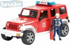 Bruder 2528 Jeep Wrangler Brandweer + Speelfiguur -OUTDOOR SPEELGOED Winkel 174e7344938a0c537c5d5e5ed02e702908601e6c4f48213ba60833e7c650c83c