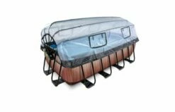 EXIT Zwembad 400x200x122cm Met Overkapping En Zandfilterpomp -OUTDOOR SPEELGOED Winkel 1c0d05f8951e9a5bbe37399ed66b9516be4aba9a91a51b0d6ad4c5dacf37876d