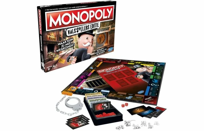 Hasbro Monopoly Valsspelers Editie 3 Hasbro Monopoly Valsspelers Editie