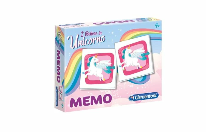Clementoni Memo Unicorn 3 Clementoni Memo Unicorn