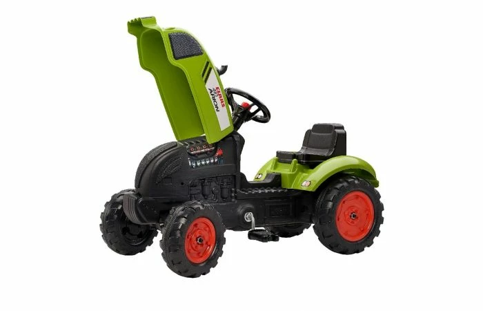 Falk Claas Arion 410 Traptractor Met Aanhanger Groen 3 Falk Claas Arion 410 Traptractor Met Aanhanger Groen - Afbeelding 2