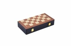 Schaakspel Hout Opklapbaar -OUTDOOR SPEELGOED Winkel 2004438 040