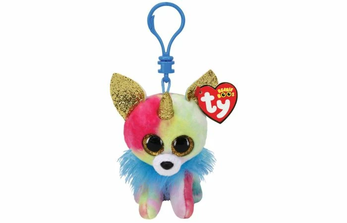 TY Beanie Boo's Clip Yips Chihuahua 7CM 3 TY Beanie Boo's Clip Yips Chihuahua 7CM