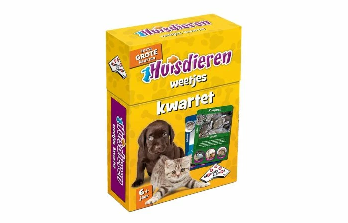 Huisdieren Kwartet 3 Huisdieren Kwartet