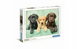 Clementoni Puzzel 1000 Three Labrador 7 Clementoni Puzzel 1000 Three Labrador -OUTDOOR SPEELGOED Winkel 2005971 040