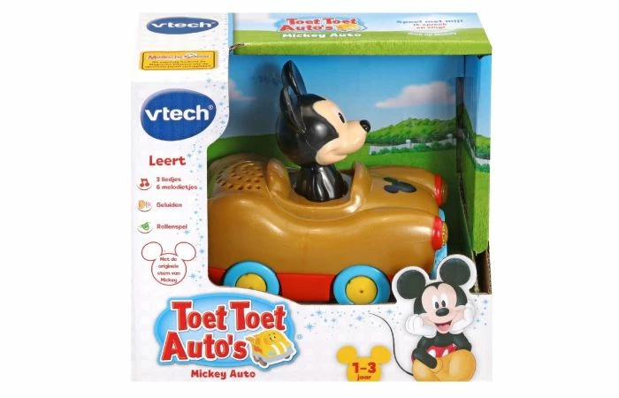 VTECH Toet Toet Auto Disney Mickey Auto 6 VTECH Toet Toet Auto Disney Mickey Auto - Afbeelding 4