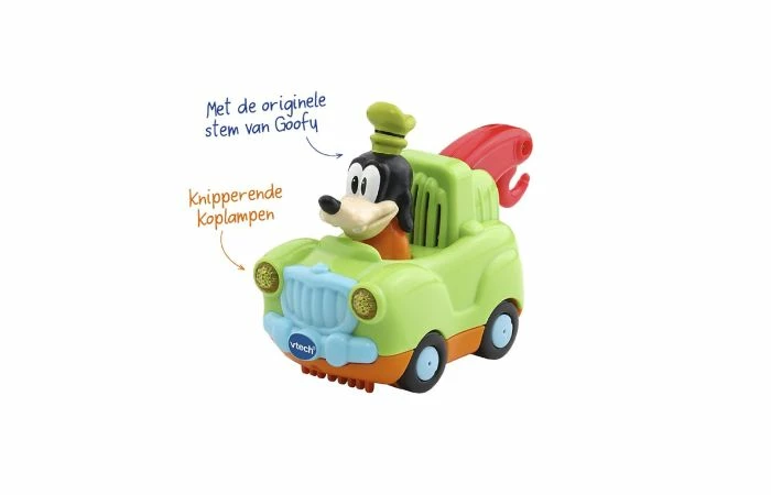 VTECH Toet Toet Auto Disney Goofy Takelwagen 6 VTECH Toet Toet Auto Disney Goofy Takelwagen - Afbeelding 4