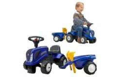 Falk New Holland Looptractor Set Blauw 1 / 3 Jaar 9 Falk New Holland Looptractor Set Blauw 1 / 3 Jaar -OUTDOOR SPEELGOED Winkel 2006410 010