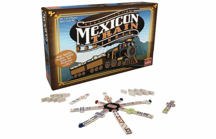 Goliath Mexican Train Dominoes 3 Goliath Mexican Train Dominoes