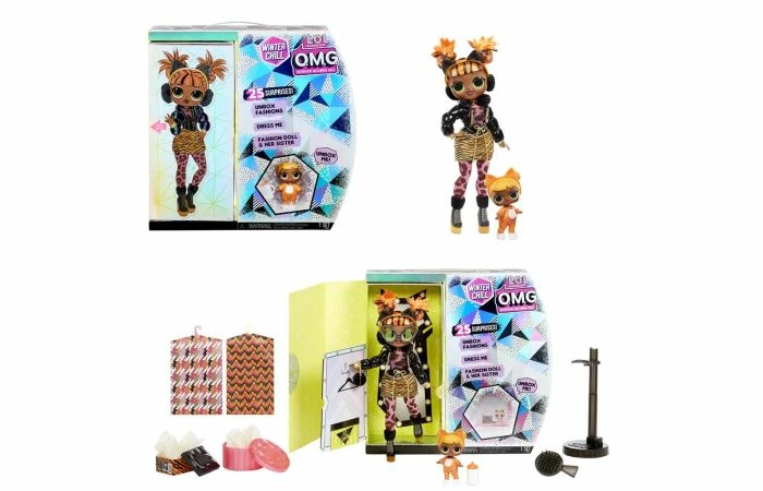 LOL Surprise OMG Winter Chill Missy Meow En Baby Cat 3 LOL Surprise OMG Winter Chill Missy Meow En Baby Cat