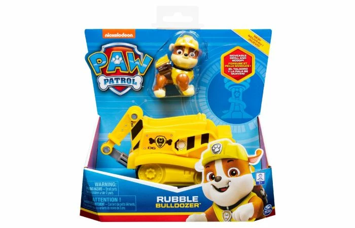 Paw Patrol Basic Vehicle Rubble 4 Paw Patrol Basic Vehicle Rubble - Afbeelding 2