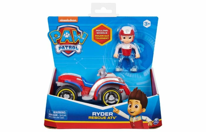 Paw Patrol Basic Vehicle Ryder 4 Paw Patrol Basic Vehicle Ryder - Afbeelding 2