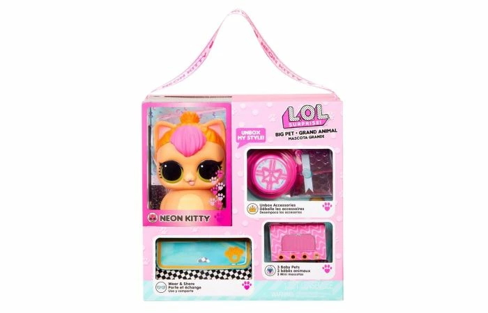 LOL Surprise Big Pets Neon Kitty 3 LOL Surprise Big Pets Neon Kitty