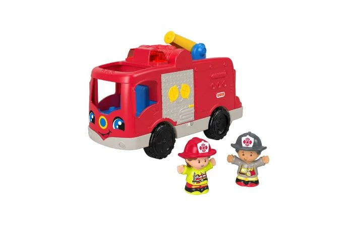 Fisher Price Little People Brandweerauto 4 Fisher Price Little People Brandweerauto - Afbeelding 2
