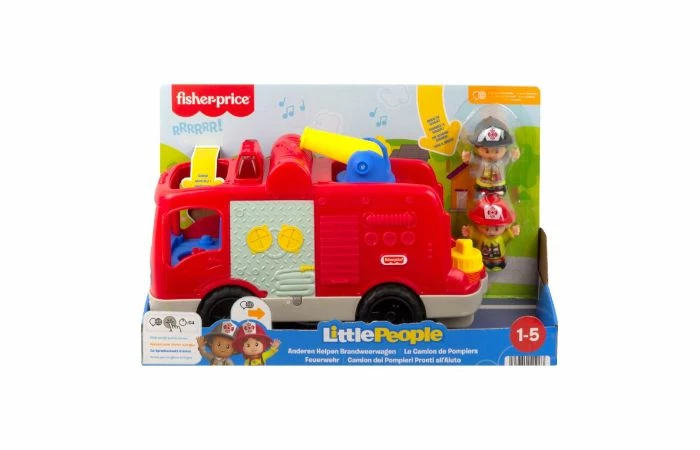 Fisher Price Little People Brandweerauto 5 Fisher Price Little People Brandweerauto - Afbeelding 3