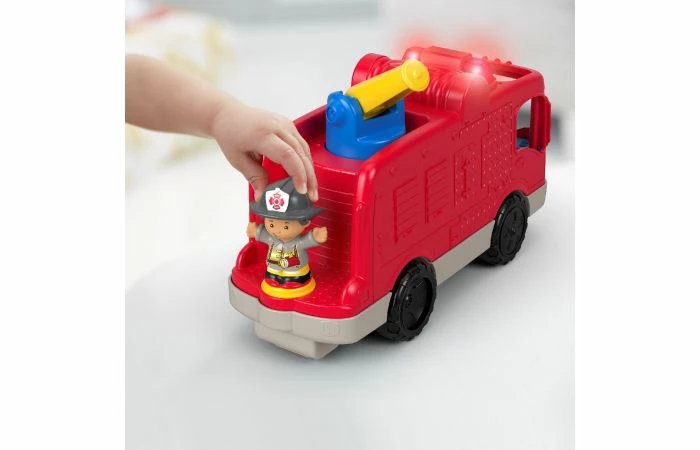 Fisher Price Little People Brandweerauto 6 Fisher Price Little People Brandweerauto - Afbeelding 4