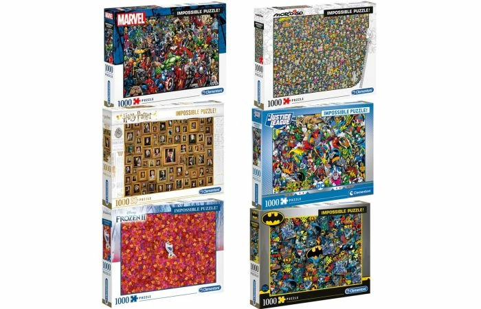 Clementoni Puzzel Impossible 1000st 6 Ass 3 Clementoni Puzzel Impossible 1000st 6 Ass