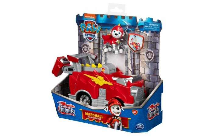 Paw Patrol Rescue Knights Deluxe Vehicle Marshall 6 Paw Patrol Rescue Knights Deluxe Vehicle Marshall - Afbeelding 4