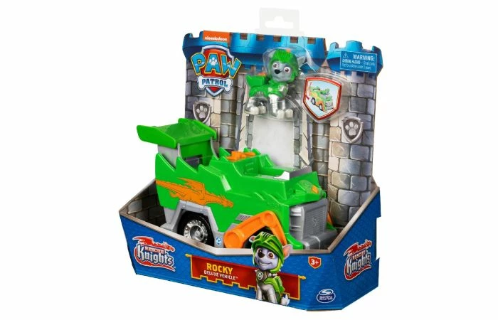 Paw Patrol Rescue Knights Deluxe Vehicle Rocky 6 Paw Patrol Rescue Knights Deluxe Vehicle Rocky - Afbeelding 4