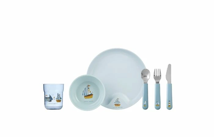 Mepal Little Dutch Blauw Servies 4 Mepal Little Dutch Blauw Servies - Afbeelding 2
